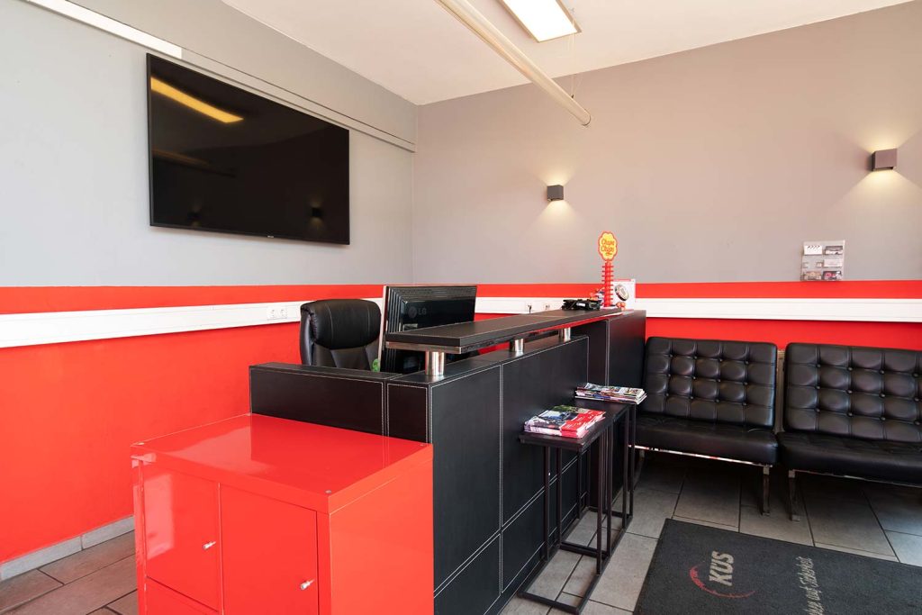 Empfangsbereich der Prüfstelle Garching