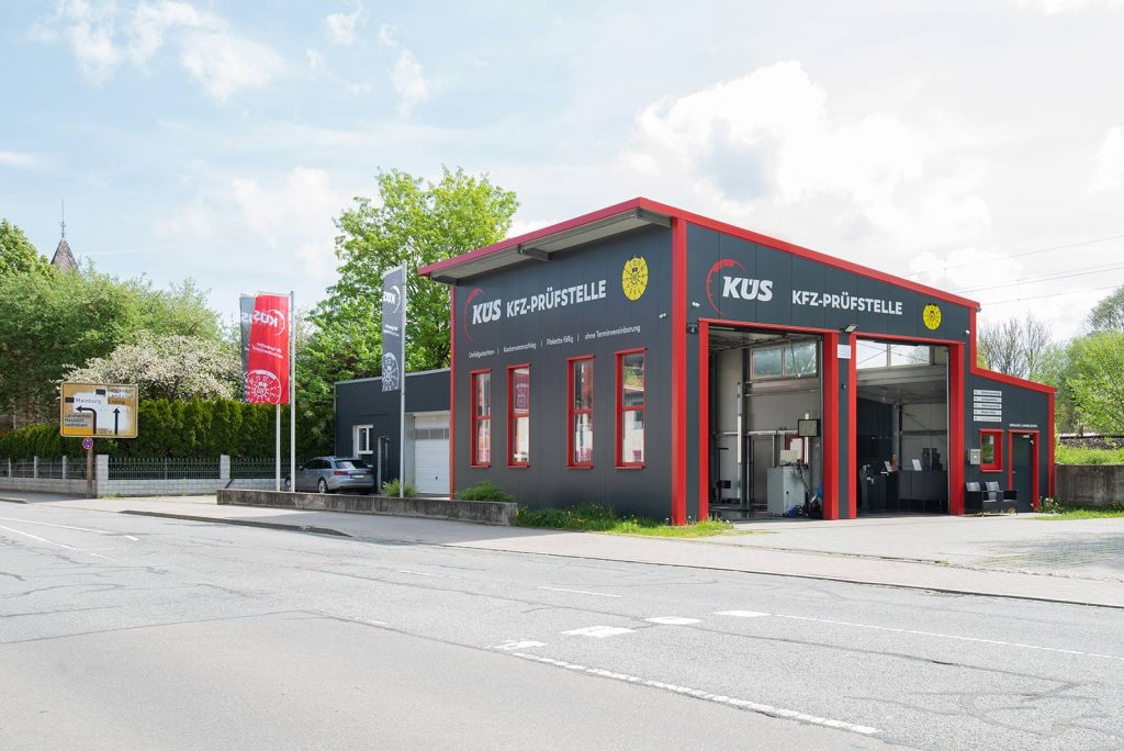 Außenansicht der Prüfstelle Freising