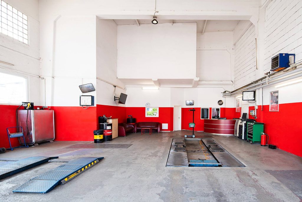 Innenansicht der Prüfstelle München Mitte