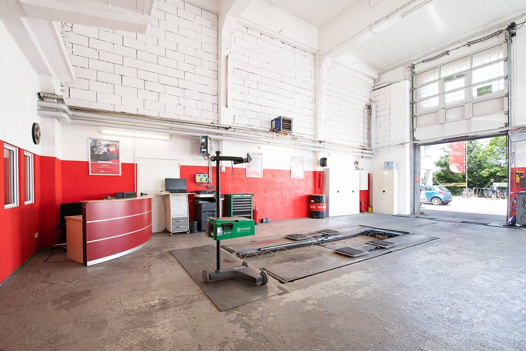 Innenansicht der Prüfstelle München Mitte