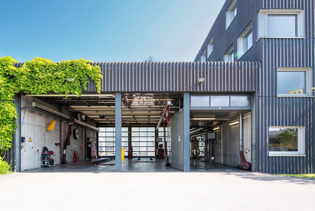 Außenansicht der Prüfstelle München Nord