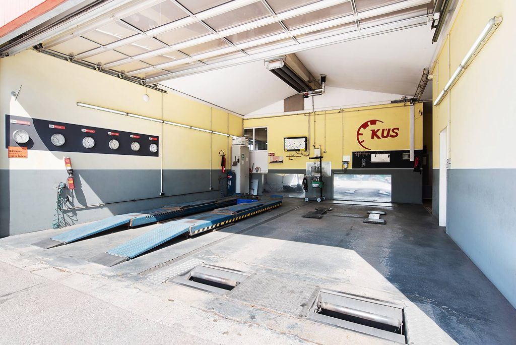 Innenansicht der Prüfstelle München Ost