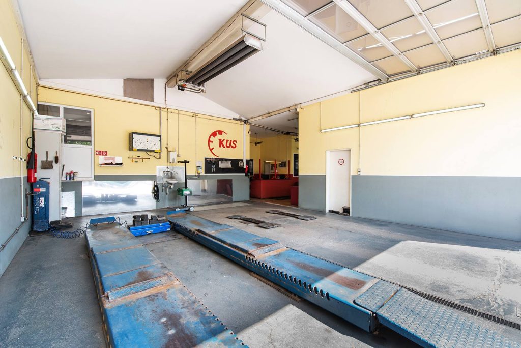 Innenansicht der Prüfstelle München Ost