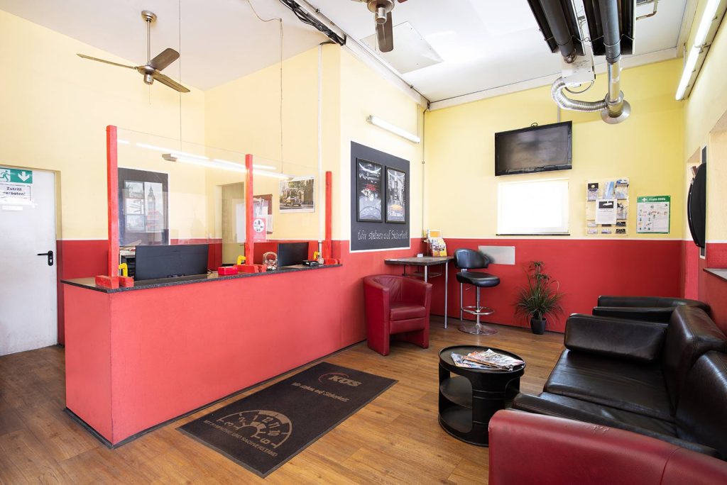 Empfangsbereich der Prüfstelle München Ost