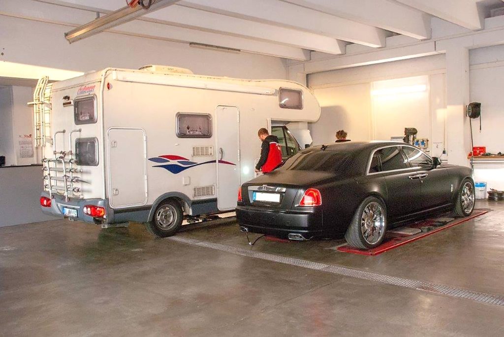 Innenansicht der Prüfstelle München Süd