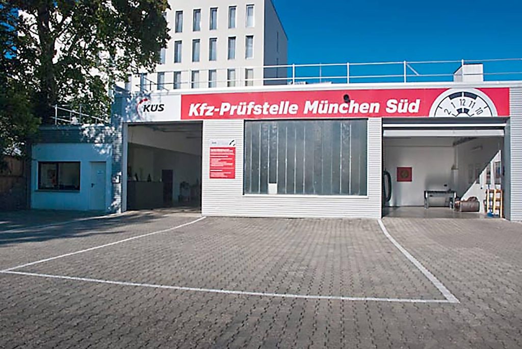 Außenansicht der Prüfstelle München Süd