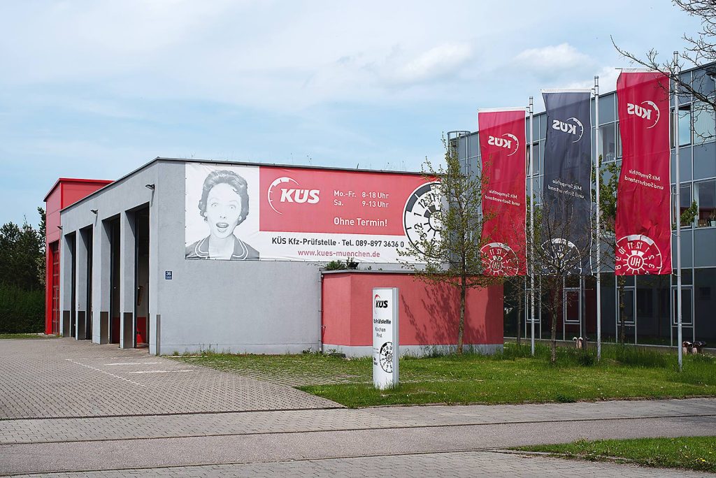 Außenansicht der Prüfstelle München West