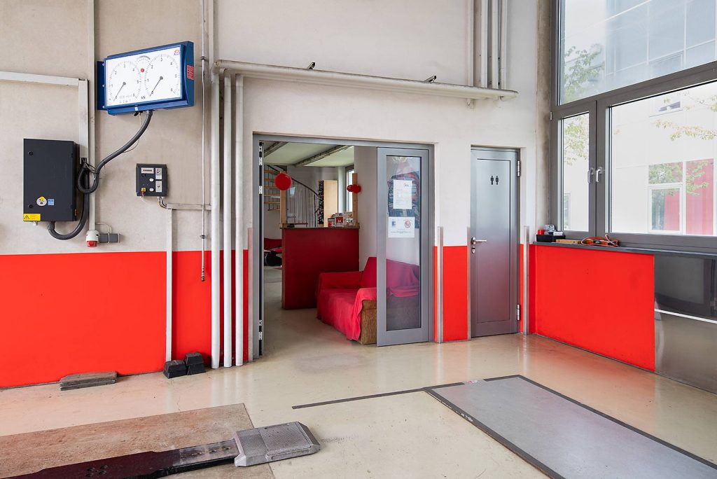 Empfangsbereich der Prüfstelle München West